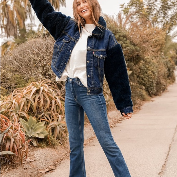 Cocoon Shearling Trucker 